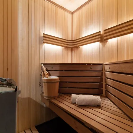 With A Shared Sauna In Apartment *